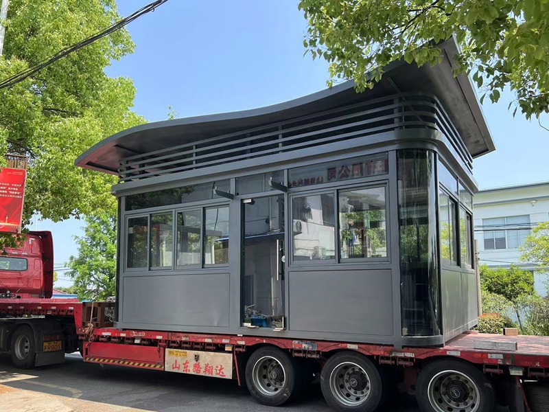 崗亭城市安全的基石